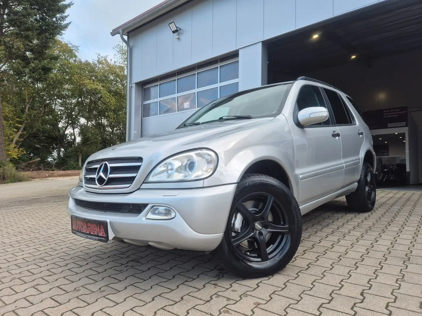 Mercedes-Benz ML 350 V6|LEDER|Bi-Xenon|SHZ|TÜV NEU|NAVI Argent - 1