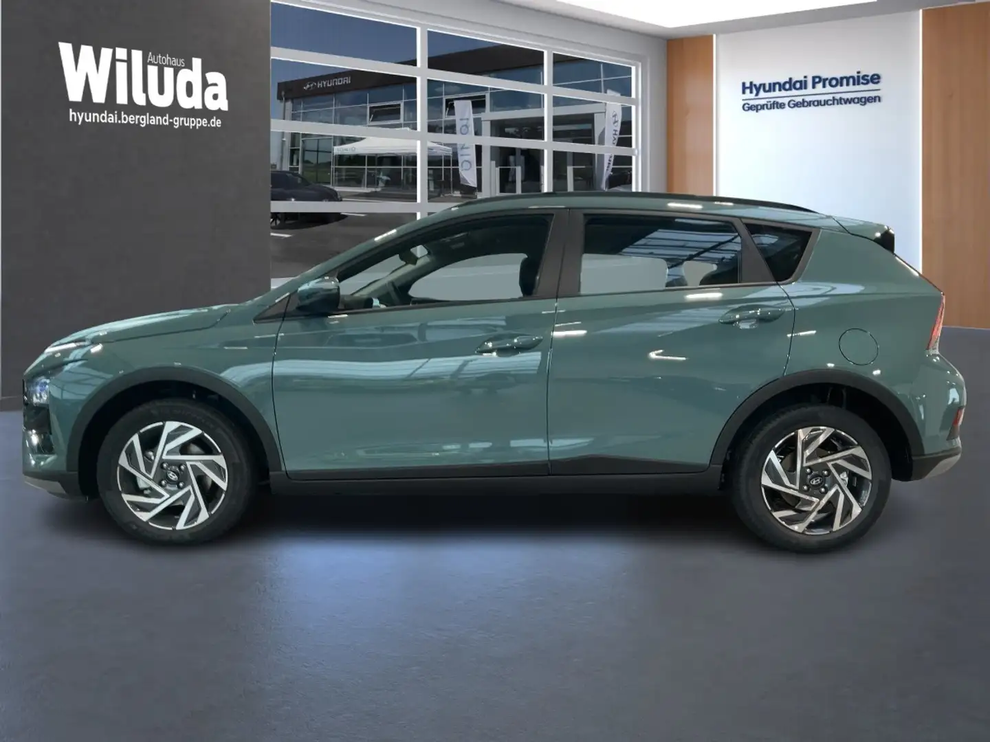 Hyundai BAYON Trend (100PS) 7-DCT Grün - 2