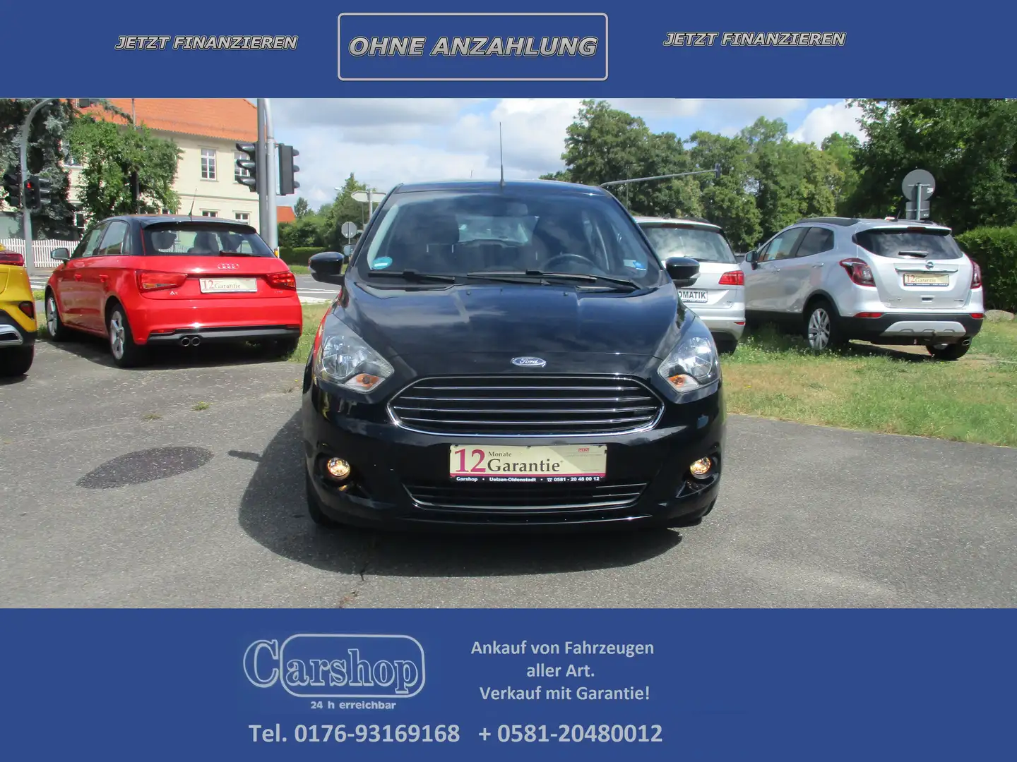 Ford Ka/Ka+ Cool / Klima / Sitzheizung . . . Schwarz - 1