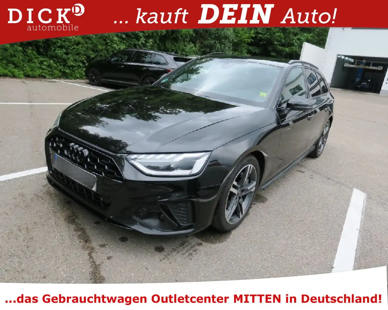 Audi A4 Av 40d Quatt S-Tr S LINE+EXT/LED+/VIRTU/HIFI Schwarz - 1