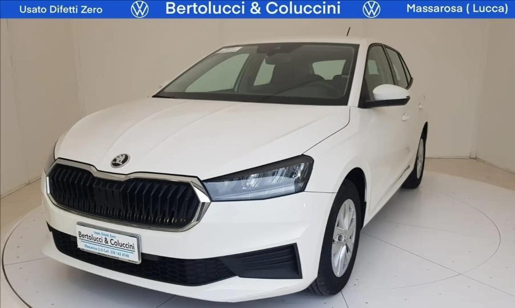 Skoda Fabia 1.0 MPI 65 CV Ambition Bianco - 1