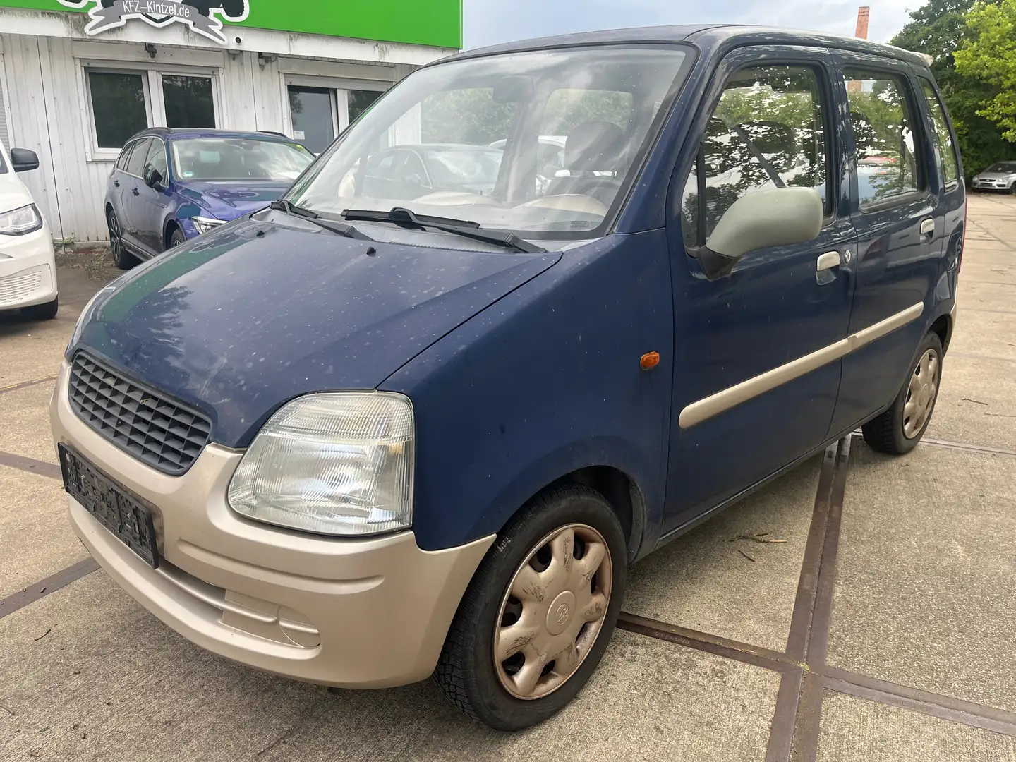 Opel Agila 1.0 12 V Euro4 *kein Tüv* Blau - 1