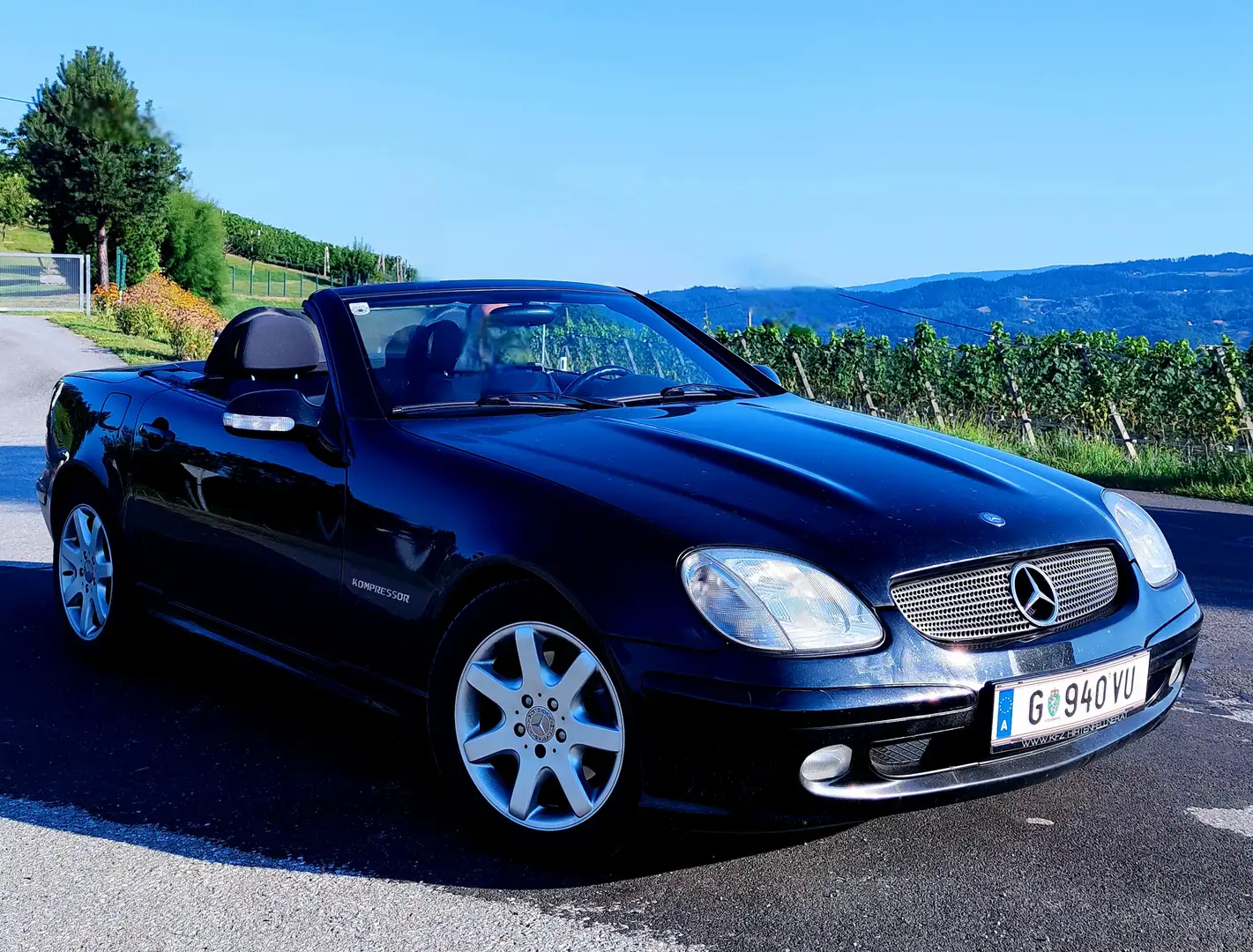 Mercedes-Benz SLK 200 SLK 200 Kompressor Aut. Schwarz - 2