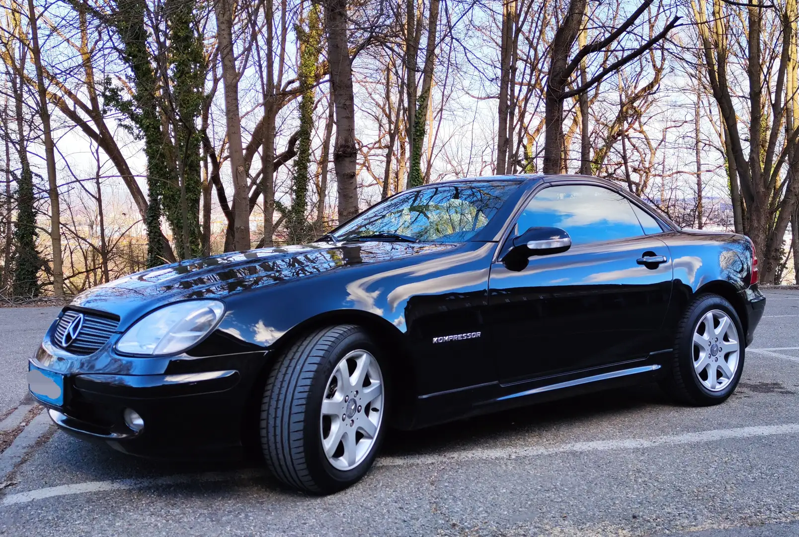 Mercedes-Benz SLK 200 SLK 200 Kompressor Aut. Schwarz - 1