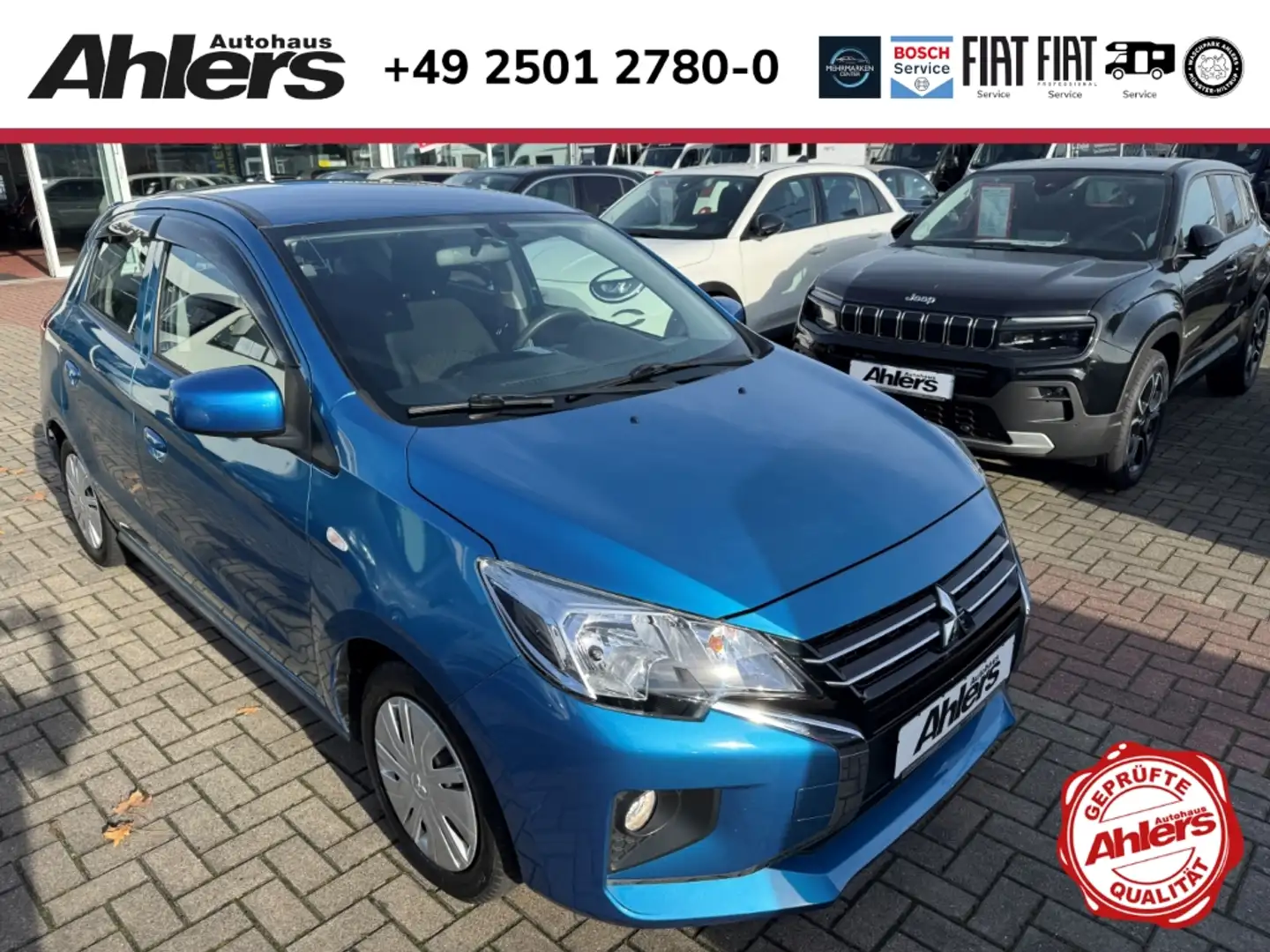 Mitsubishi Space Star Spirit+SITZHEIZUNG+ALLWETTER+KLIMA+BLUETOOTH+ Blau - 1