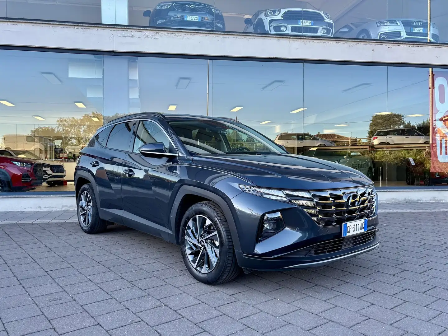 Hyundai TUCSON Tucson 1.6 T-GDI 48V XLine Grigio - 1