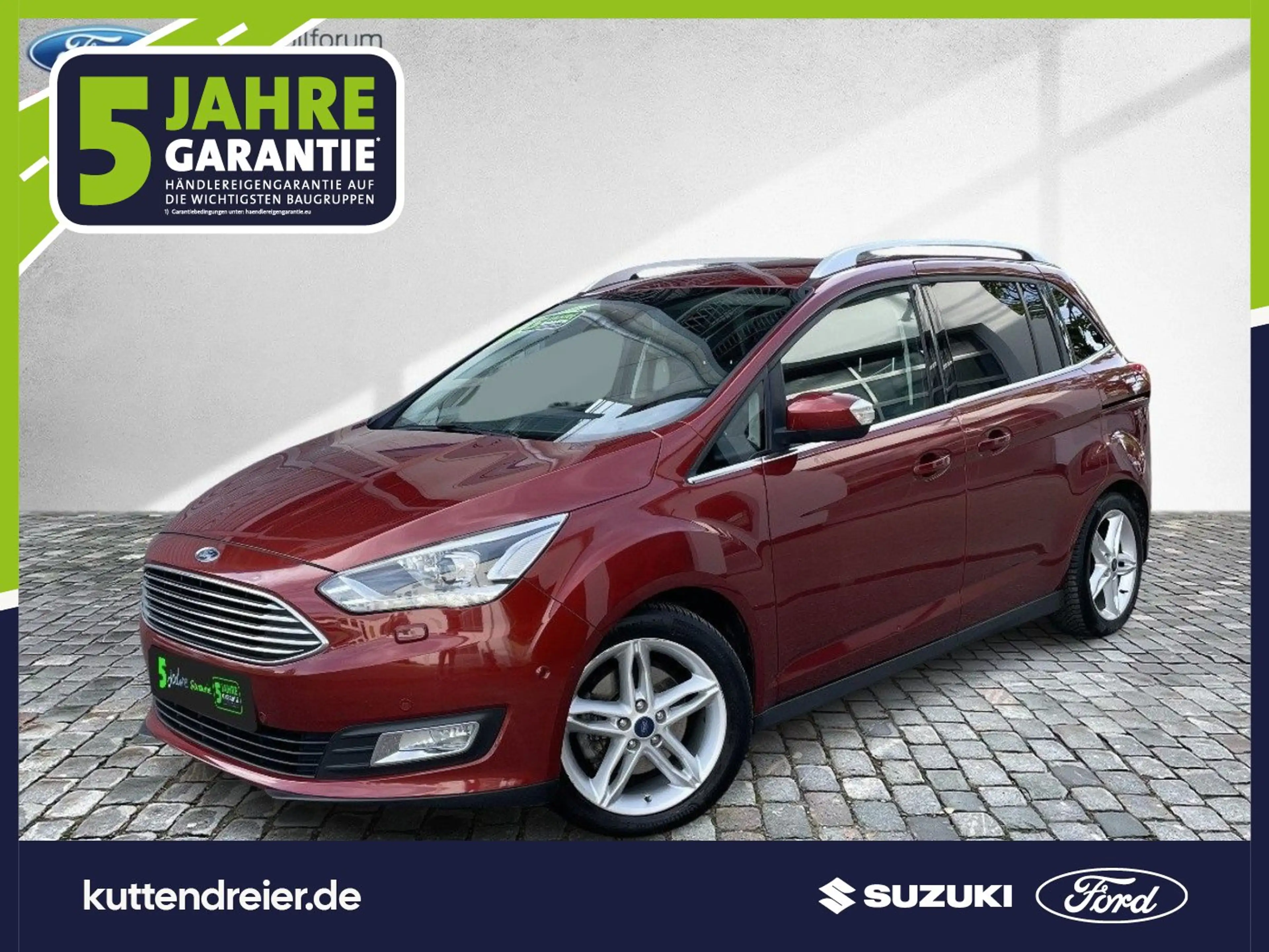 Ford Grand C-Max Titanium Navi Kamera Bi-Xenon SHZ LHZ