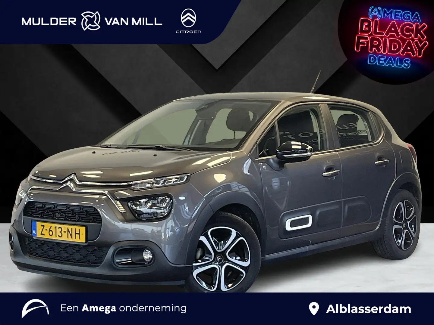 Citroen C3 Plus 1.2 83pk | NAVI | PARKEERHULP | CLIMA | APPLE Gris - 1