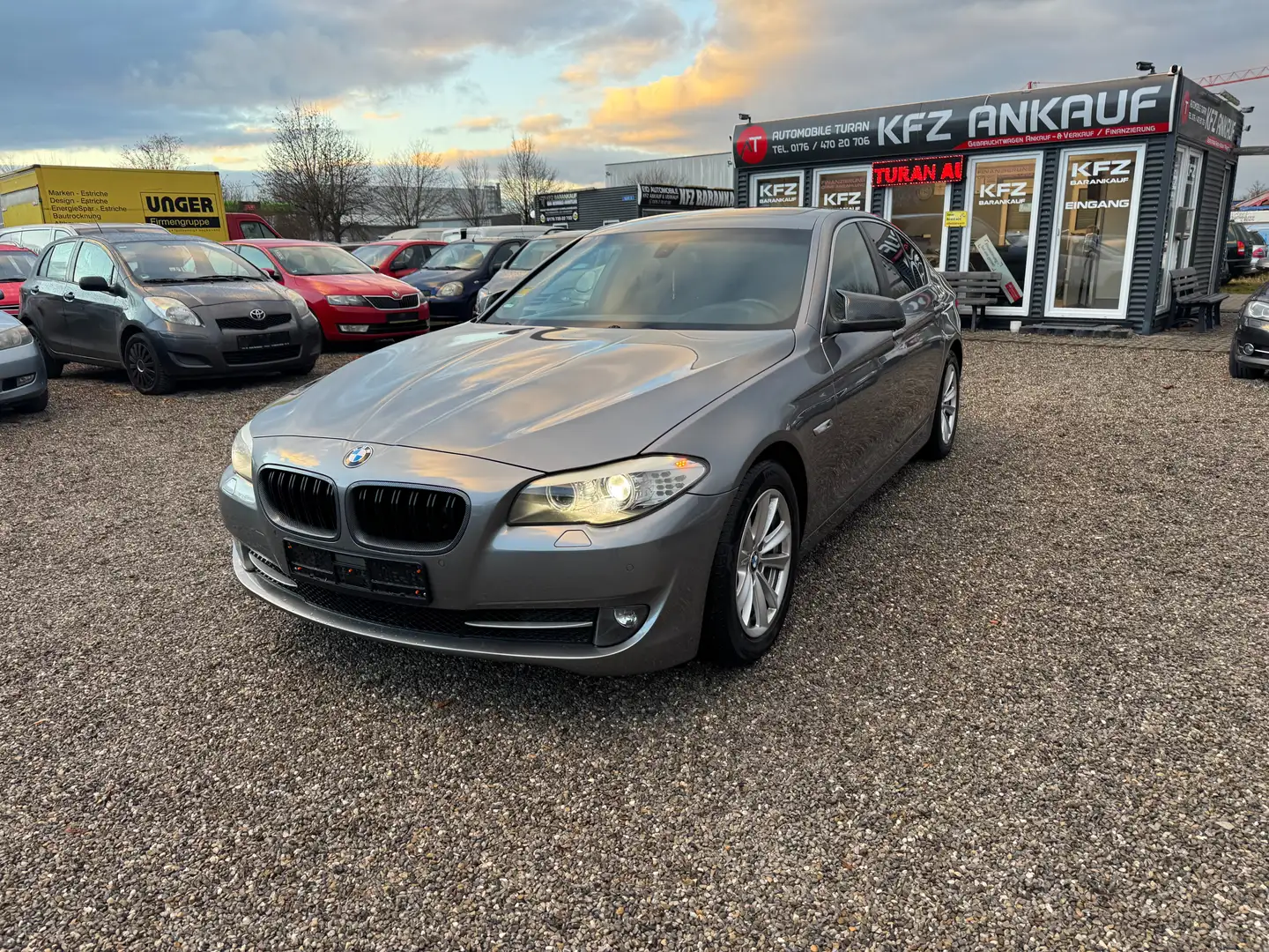 BMW 523 523i Navi!!Sitzheizung!!PDC!!SBDACH!EURO 5!EXPORT! Szürke - 1