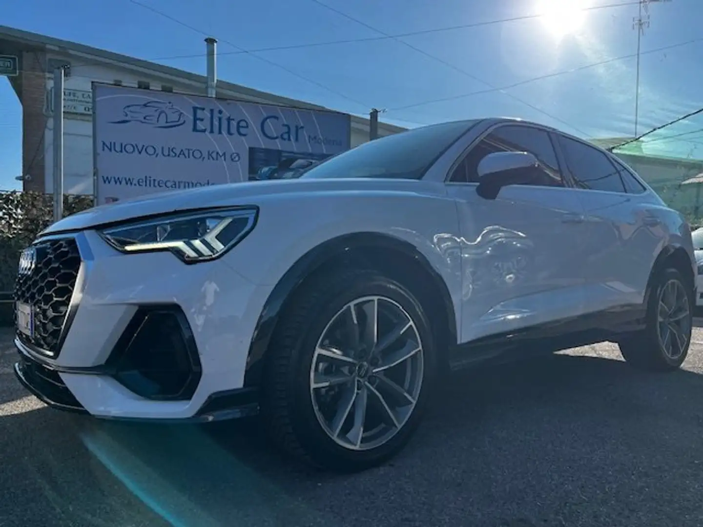 Audi Q3 Sportback 35 2.0 tdi s-tronic "TAGLIANDI AUDI" Blanc - 2