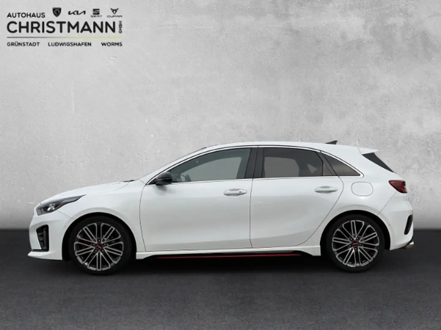 Kia Ceed / cee'd GT 1.6T-GDI EU6d-T NAVIGATIONSSYSTEM Weiß - 2