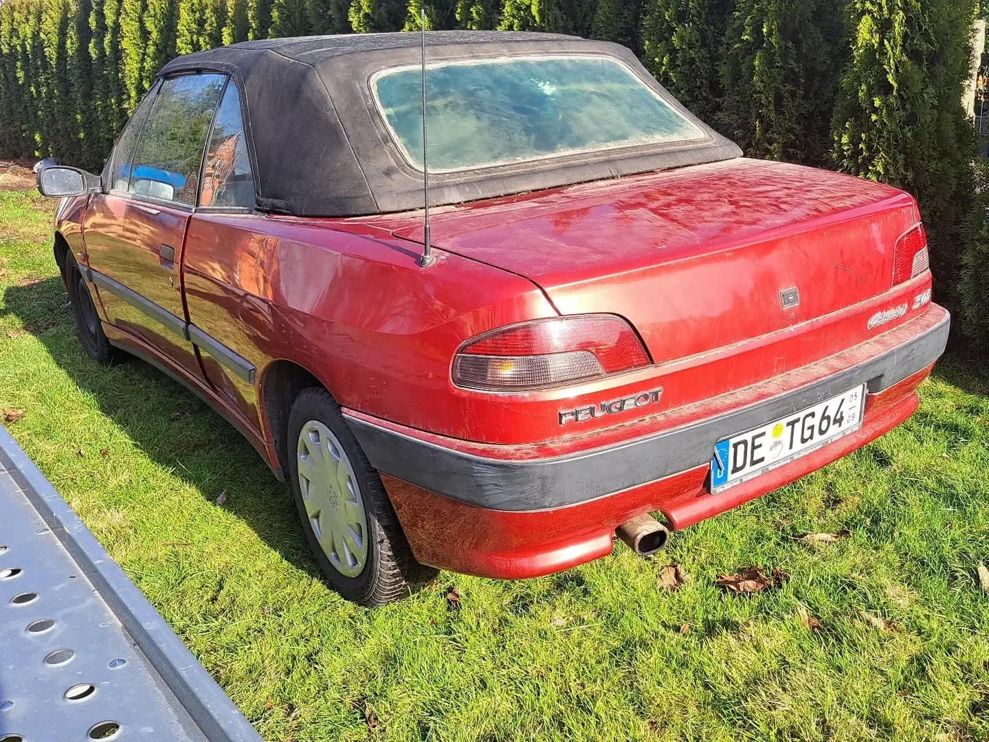 Peugeot 306 Cabriolet 1.8 Czerwony - 1