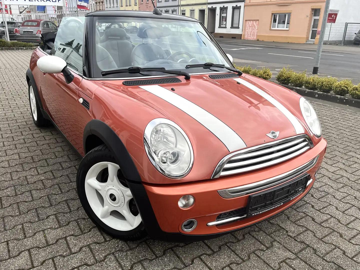 MINI Cooper Cabrio *Klima*Leder*PDC* Orange - 2