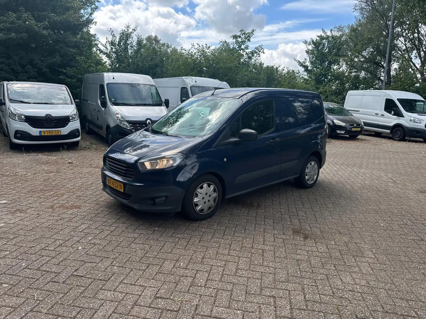 Ford Transit Courier 1.5 TDCI Airco Blue Edition NW APK Albastru - 1