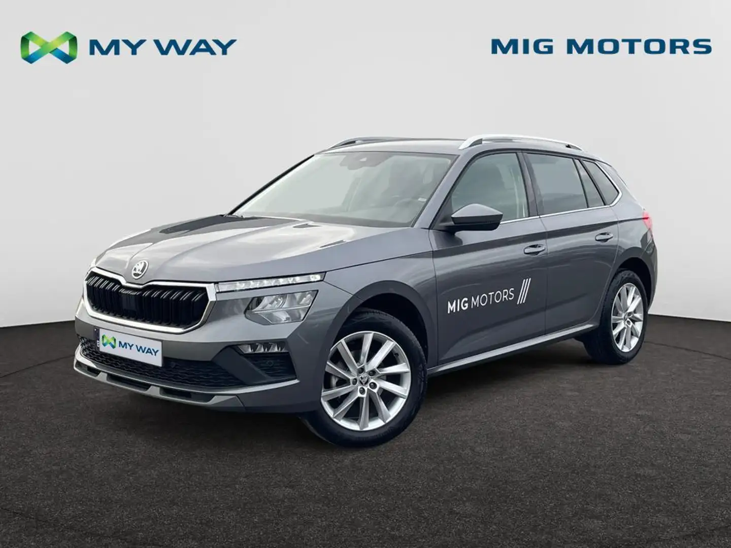 Skoda Kamiq Selection 1.0 TSI (115pk) Automaat /// Achteruitrijcamera /// Stuur- en Zetelverwarming vooraan Gris - 1