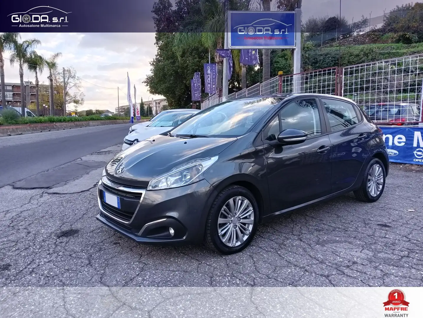 Peugeot 208 82cv 5 porte Allure Grigio - 1