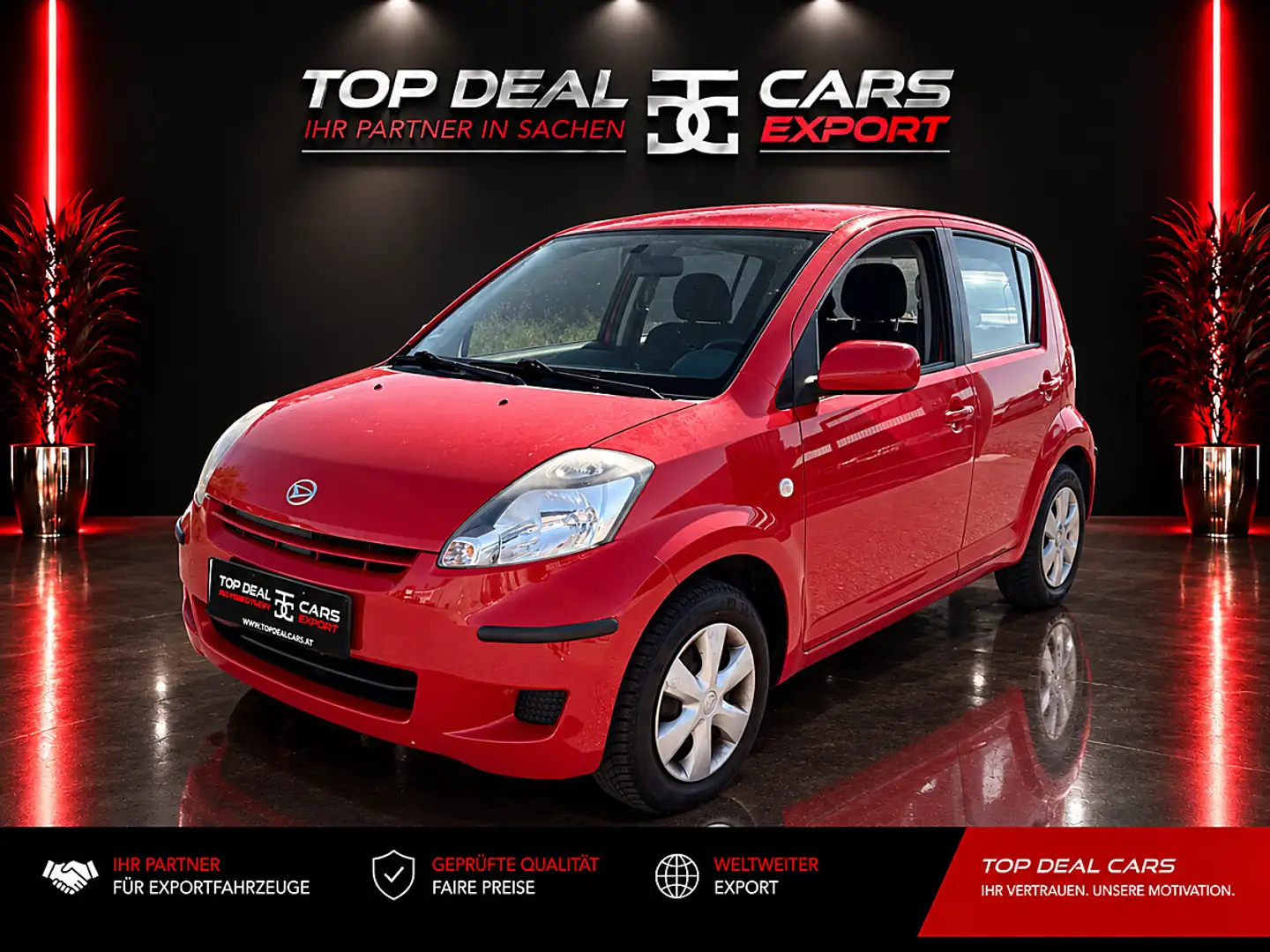 Daihatsu Sirion 1,0 pickerl 3/2027 Rot - 1