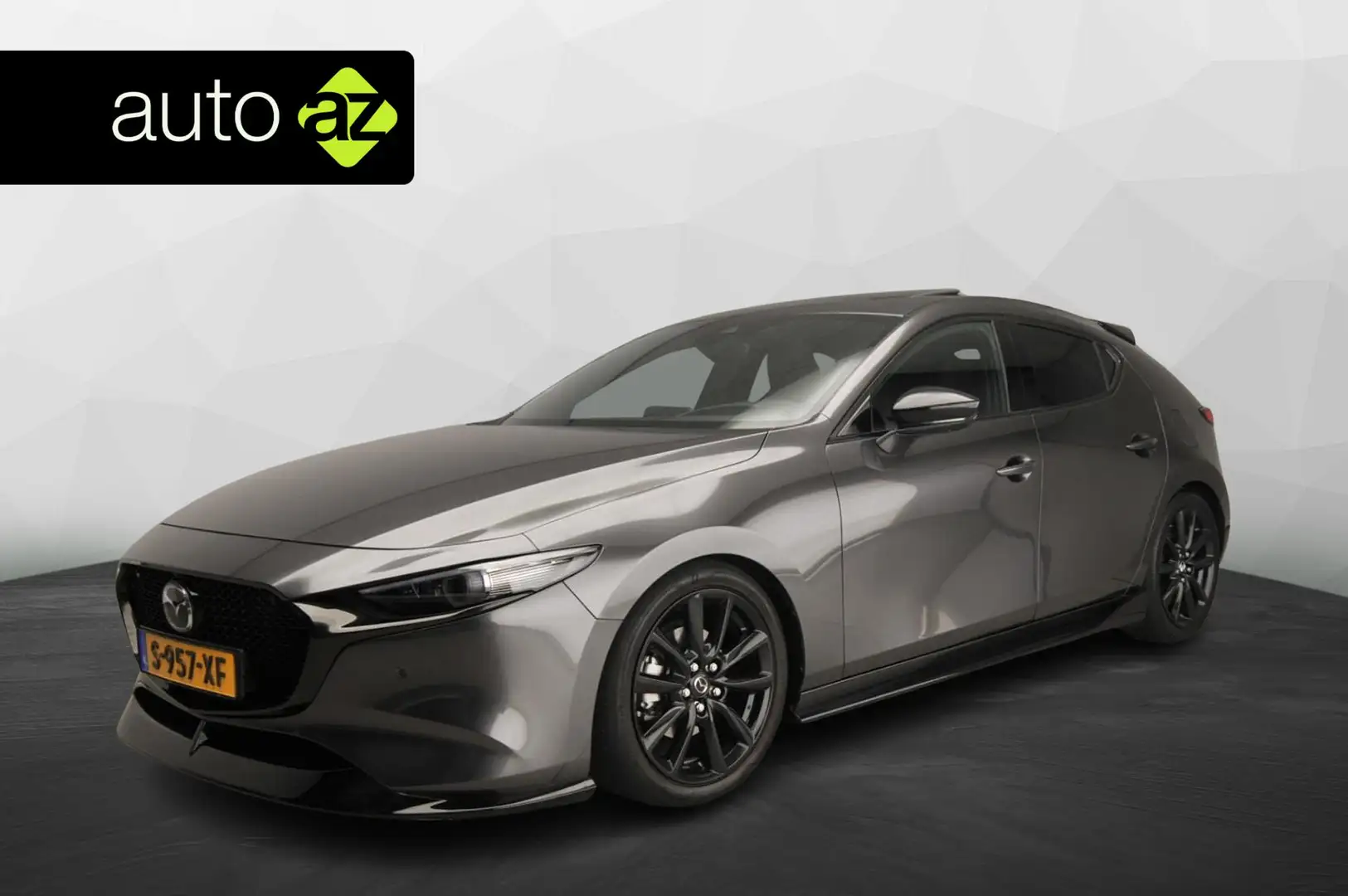 Mazda 3 2.0 e-SkyActiv-X M Hybrid 186 Luxury | Aero pakket Gris - 1