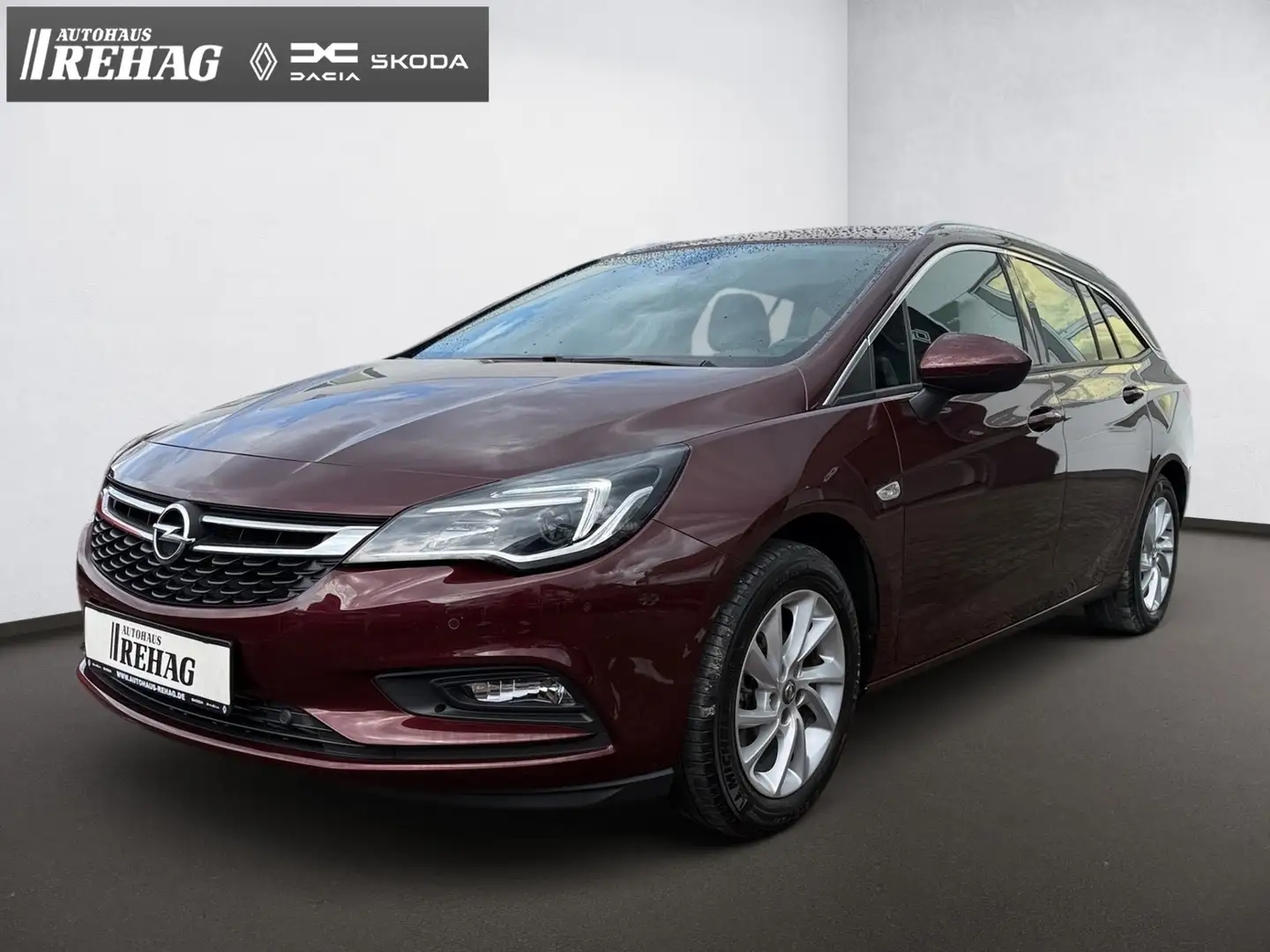 Opel Astra Sports Tourer ON 1,4 Turbo AHK*CarPlay*KLIMA*TEMPO Marrón - 2