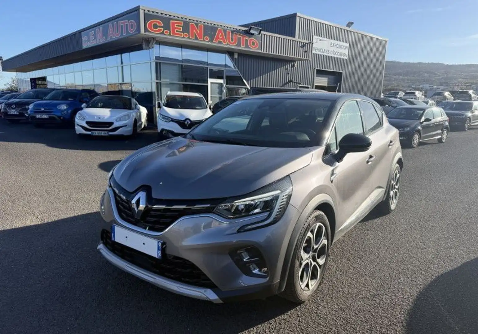 Renault Captur II 1.6 E-TECH HYBRIDE 145CH INTENS -21 Grau - 1