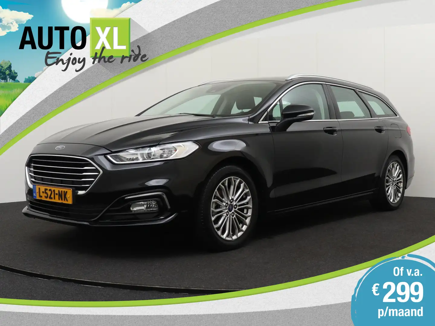 Ford Mondeo Wagon 2.0 IVCT HEV Titanium Carplay Cruise Stoelve Zwart - 1