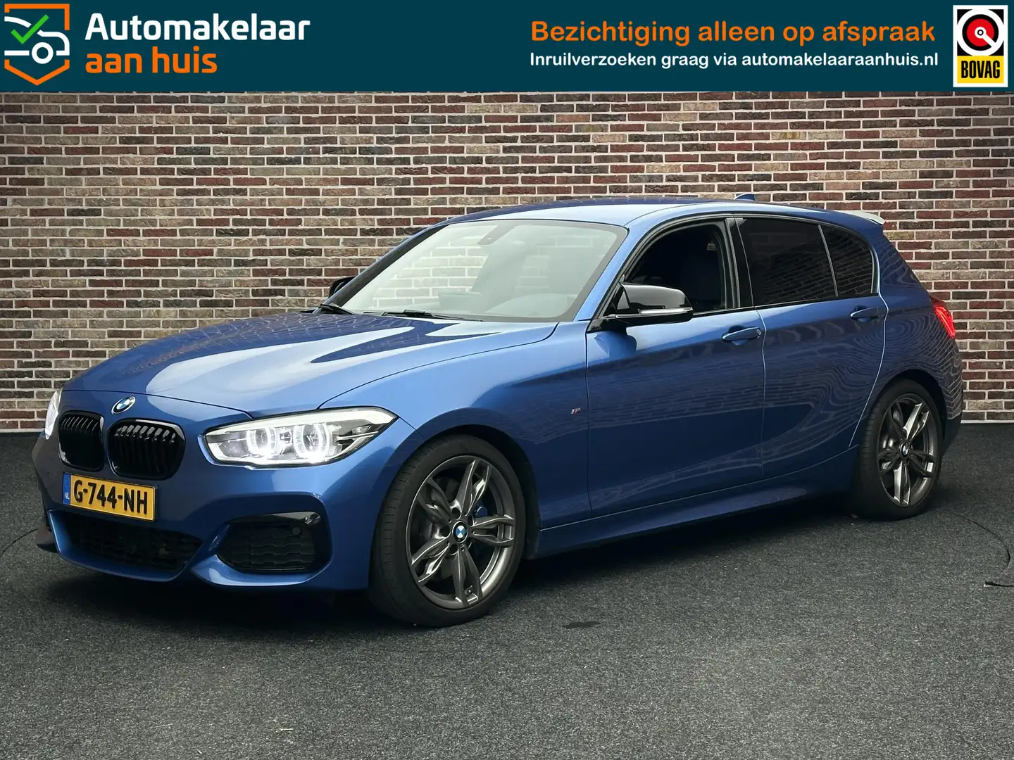 BMW 140 1-serie M140i M-pakket M Perf Uitlaat CarPlay Deal Bleu - 1
