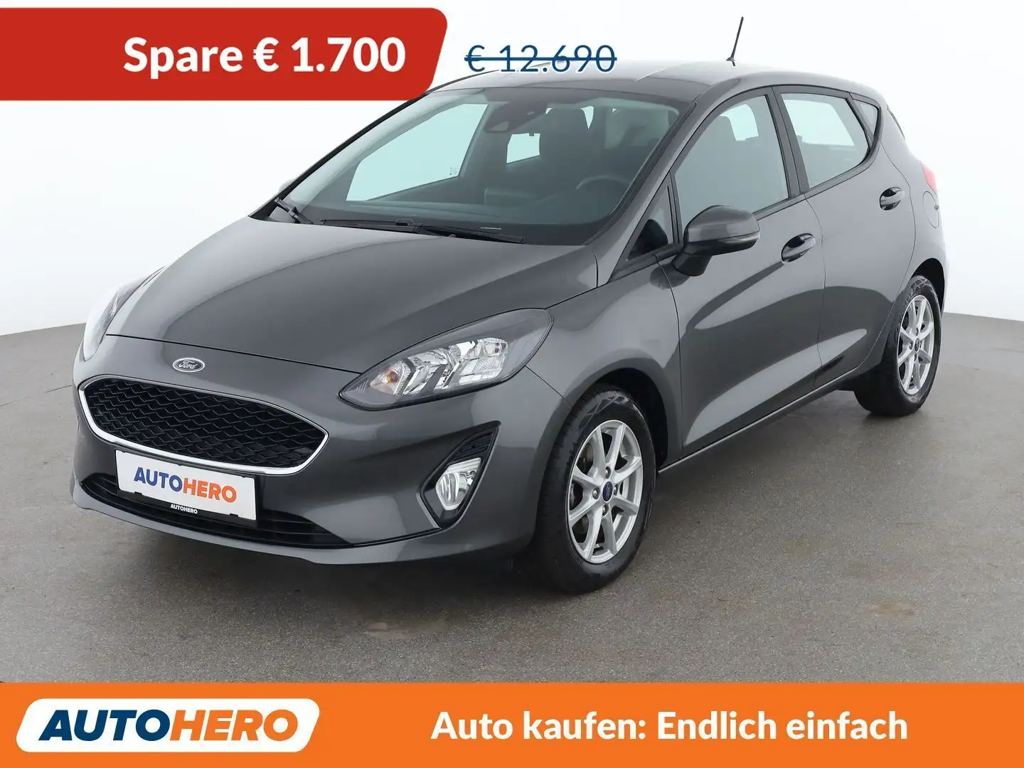 Ford Fiesta 1.1 Ti-VCT Trend Grau - 1