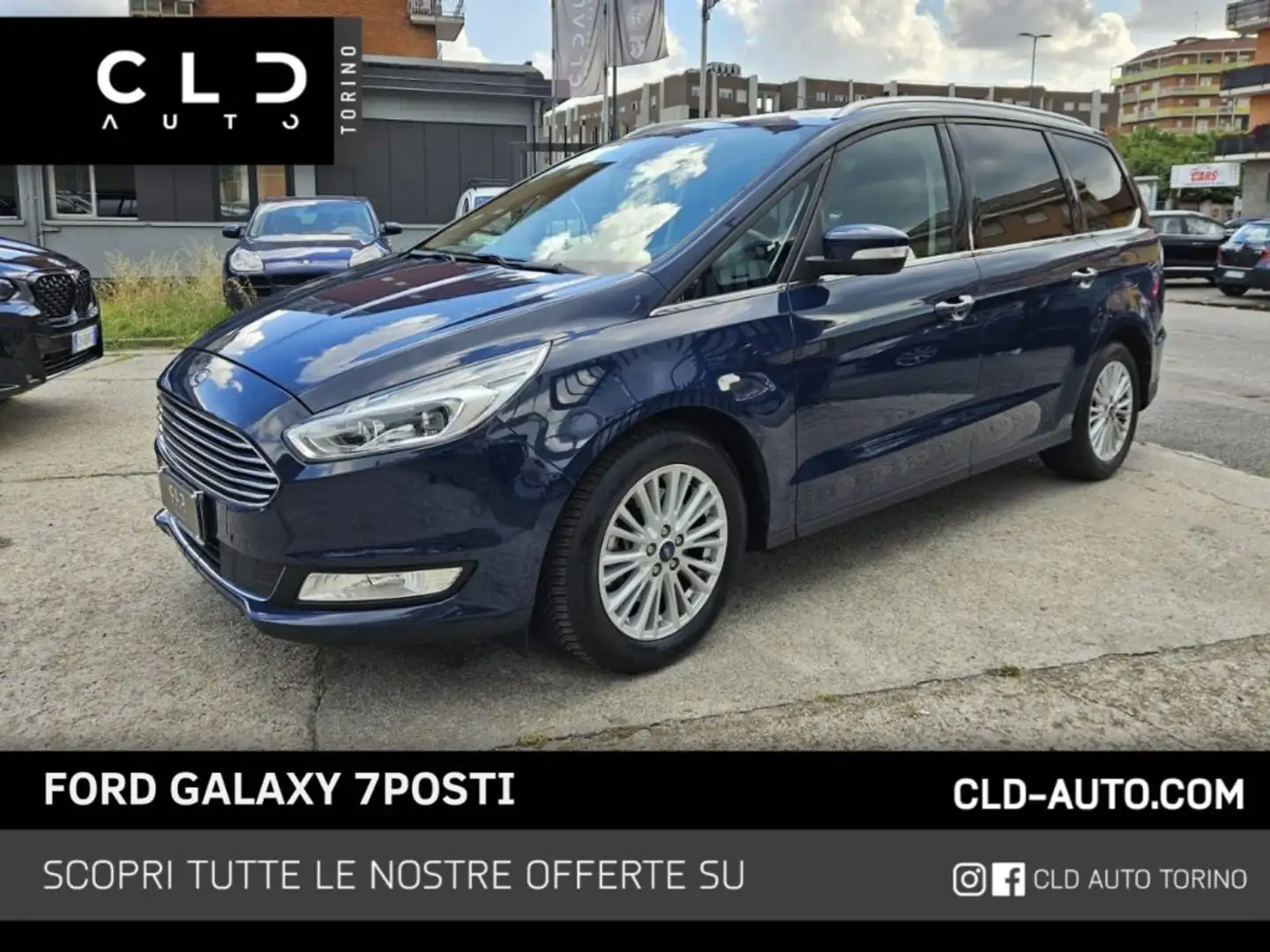 Ford Galaxy 2.0 EcoBlue 150 CV Start&Stop Aut. Blu/Azzurro - 1