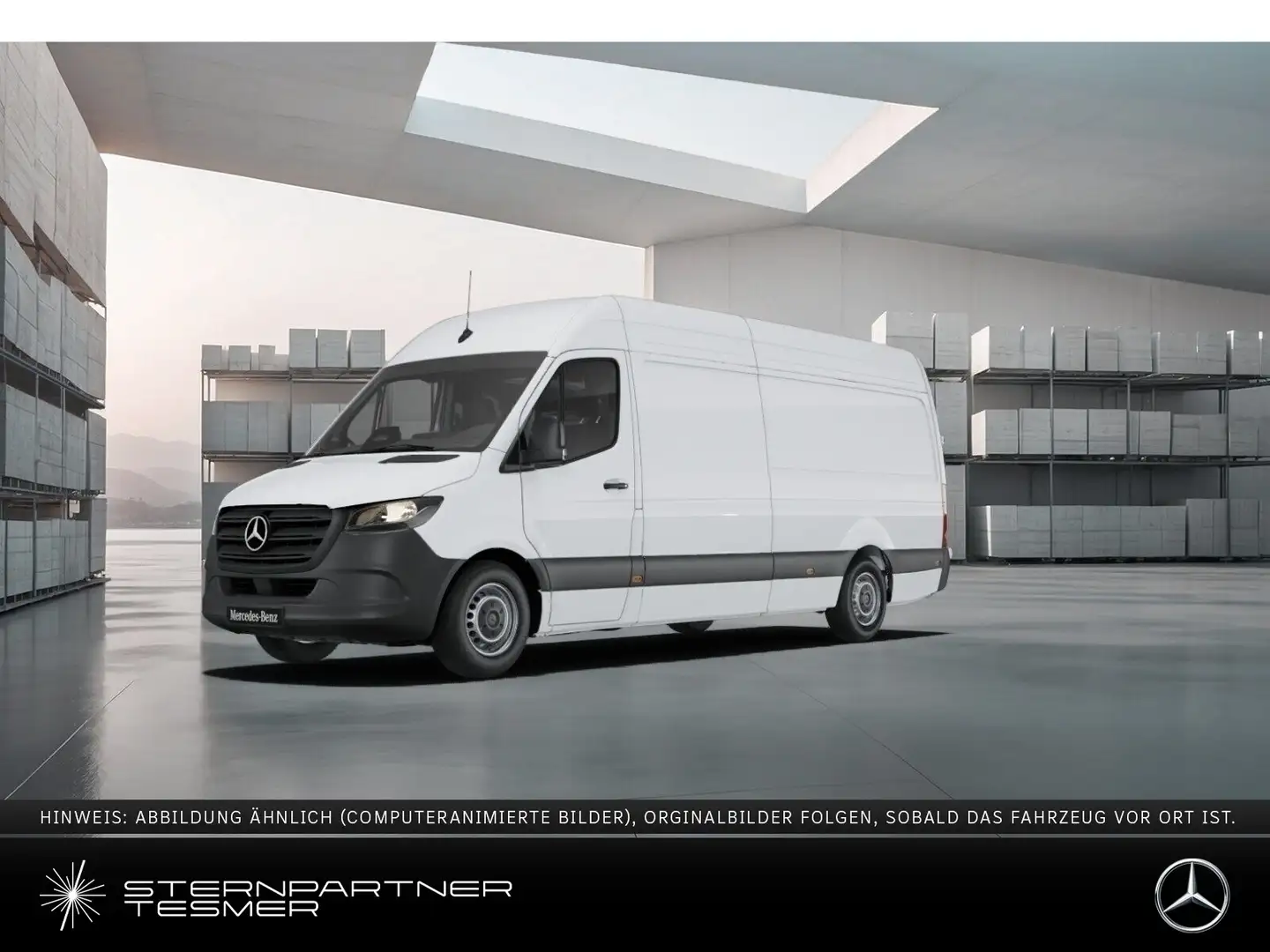 Mercedes-Benz Sprinter 317 CDI Kasten PRO Maxi 9G+Klima+Kamera Weiß - 1