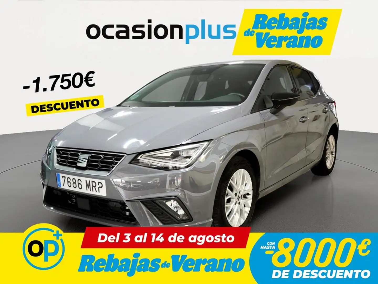 SEAT Ibiza 1.0 TSI S&S FR XS 115 Gris - 1