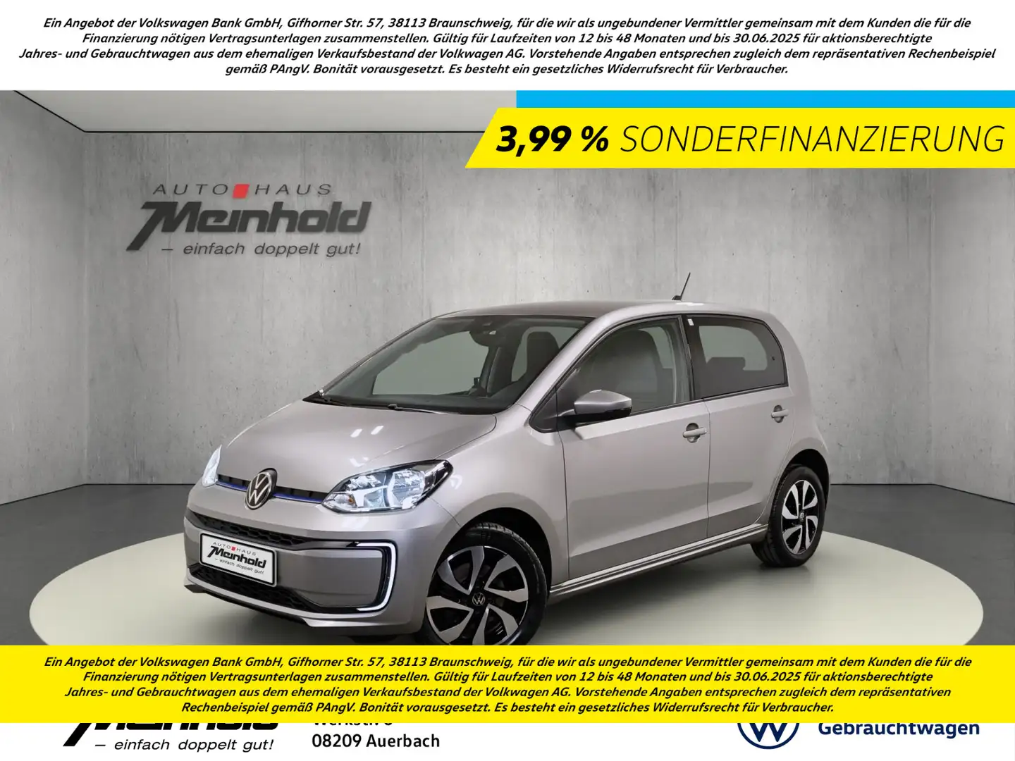 Volkswagen e-up! Max, LED Scheinwerfer Kamera, Sitzheizung Silber - 1