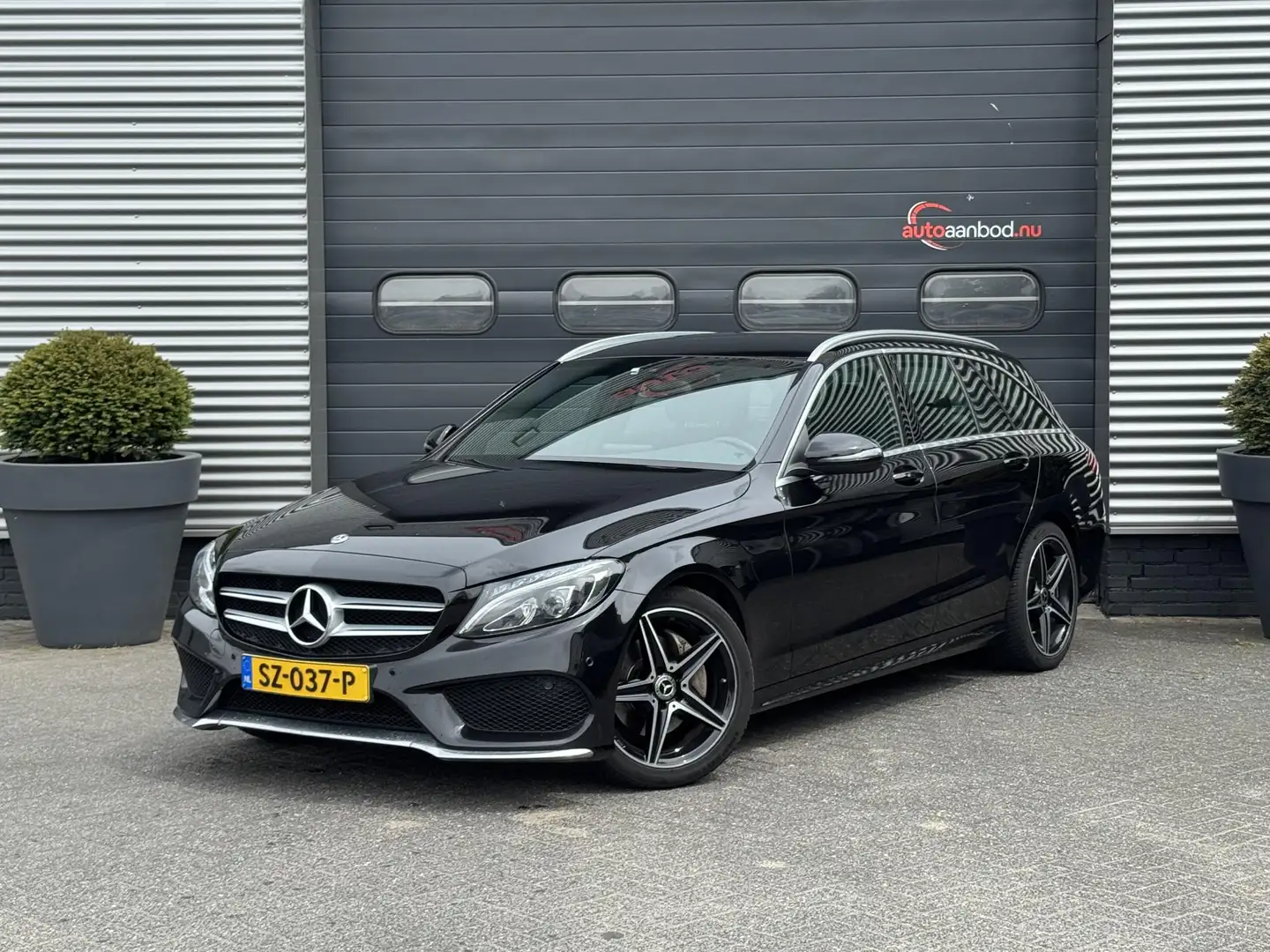 Mercedes-Benz C 180 Estate CDI AMG | Camera | Parkeersensoren | Led | Zwart - 1
