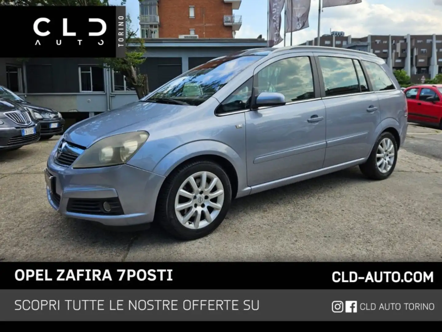 Opel Zafira 1.9 CDTI 120CV 7posti Grigio - 1