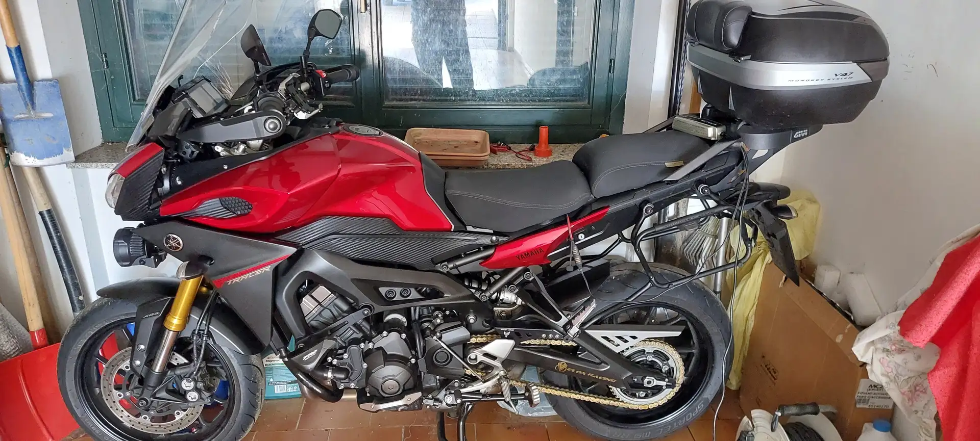 Yamaha Tracer 9 2015-2016 ABS Rouge - 1