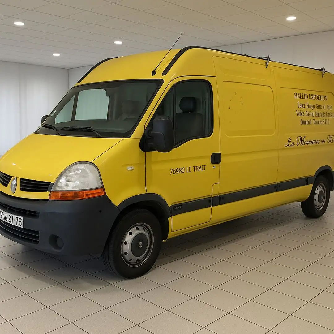 Renault Master 2,5 120 cv Jaune - 1
