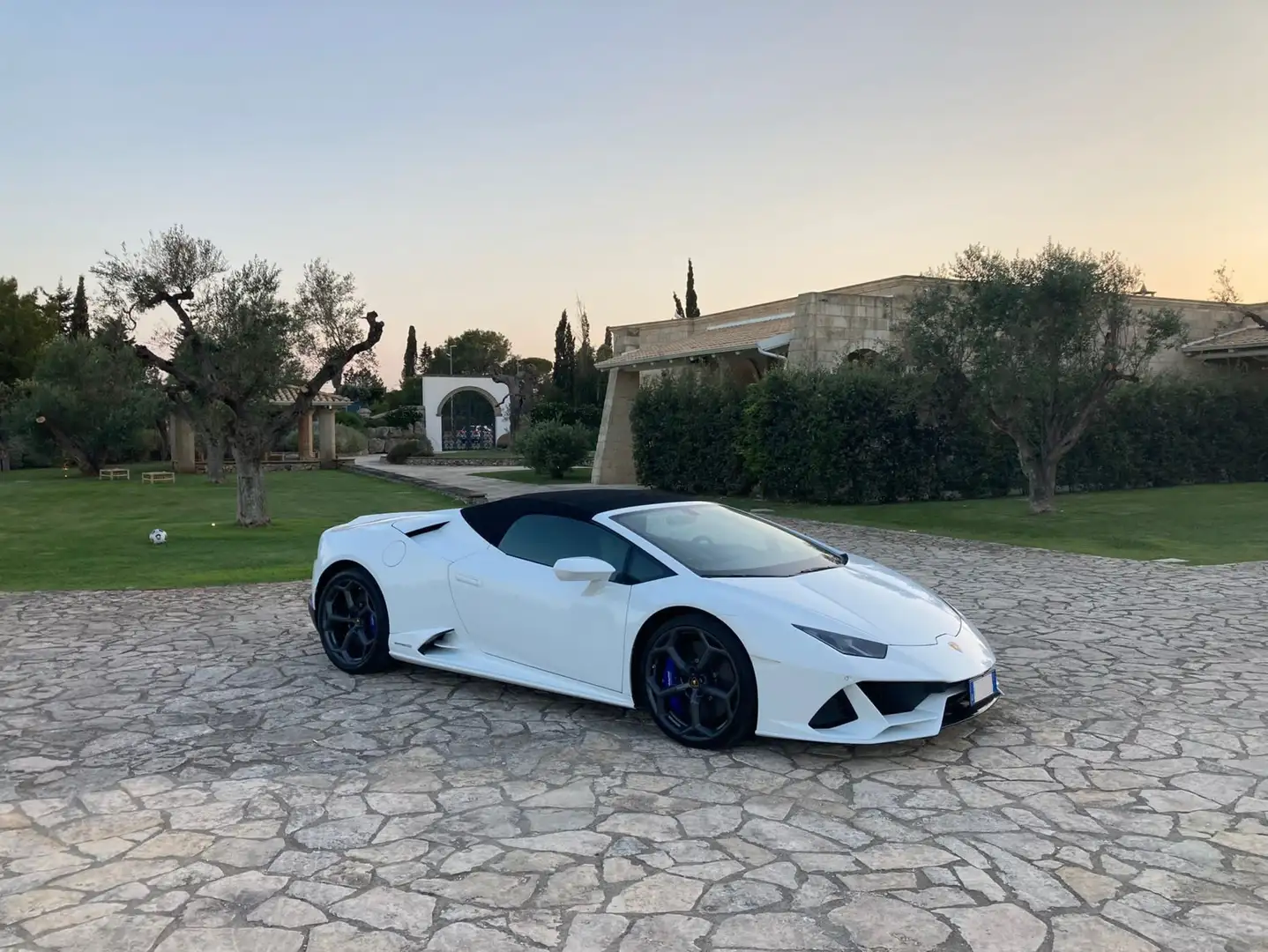 Lamborghini Huracán Huracan Spyder 5.2 Evo 640 awd Bianco - 1