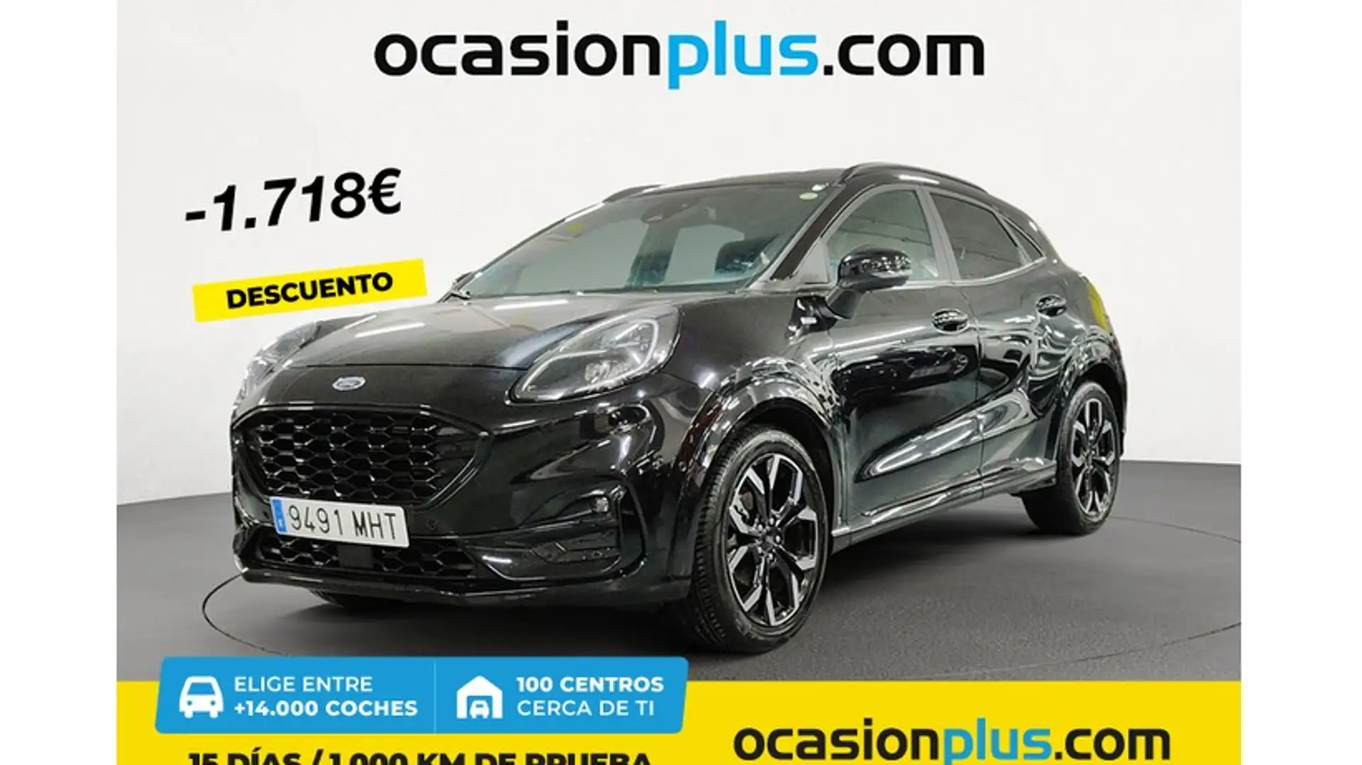 Ford Puma 1.0 EcoBoost MHEV ST-Line X 155 Negro - 1