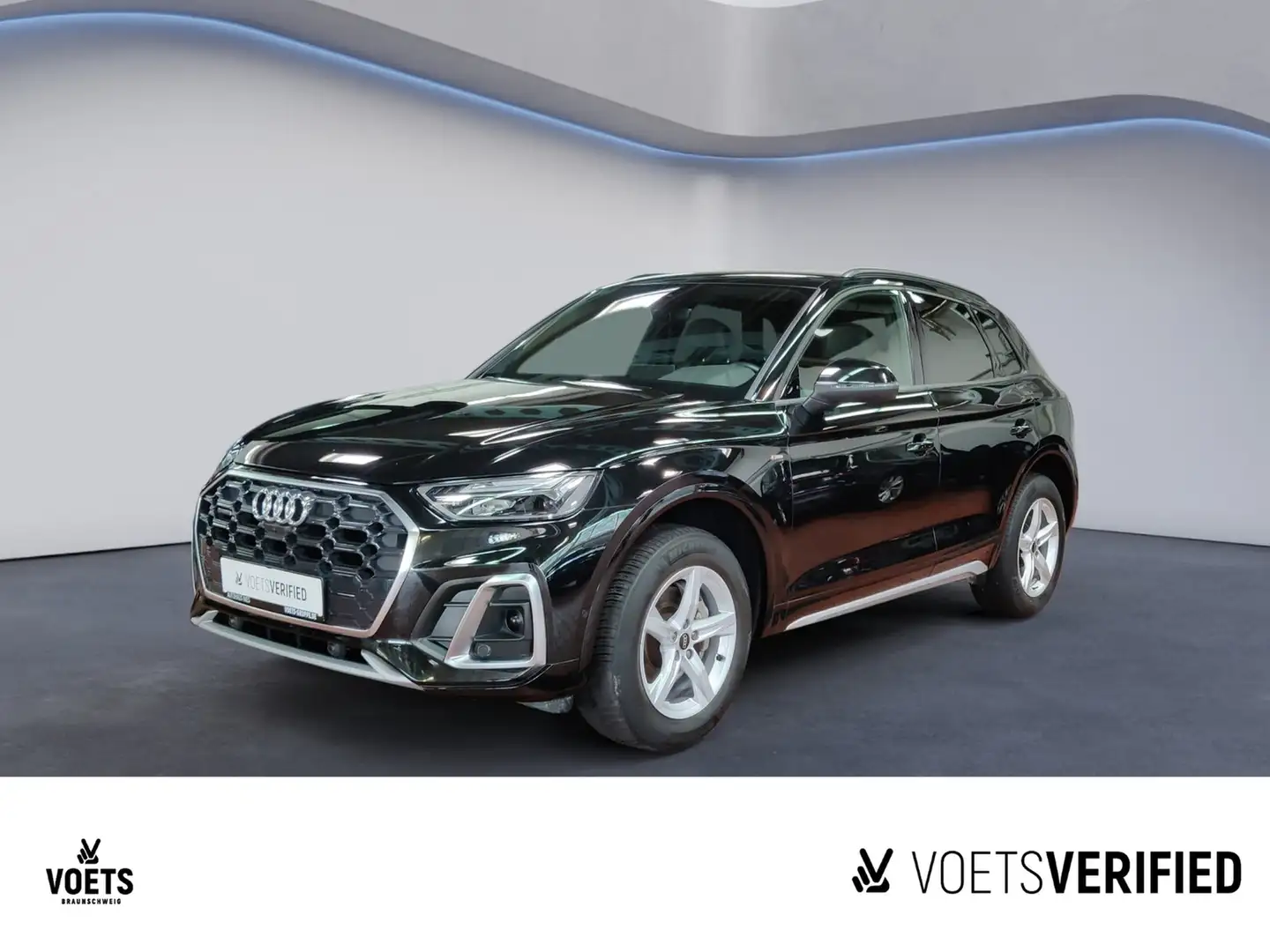 Audi Q5 S-line 40 TDI quattro S-tronic LED+KLIMA+SHZ Schwarz - 1