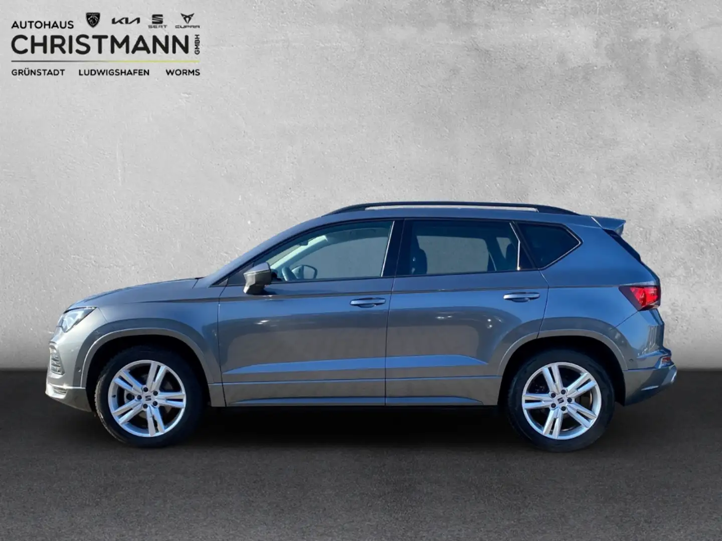 SEAT Ateca FR 4Drive 2.0 TDI EU6d AD AHK-klappbar Navi Digita Grau - 2