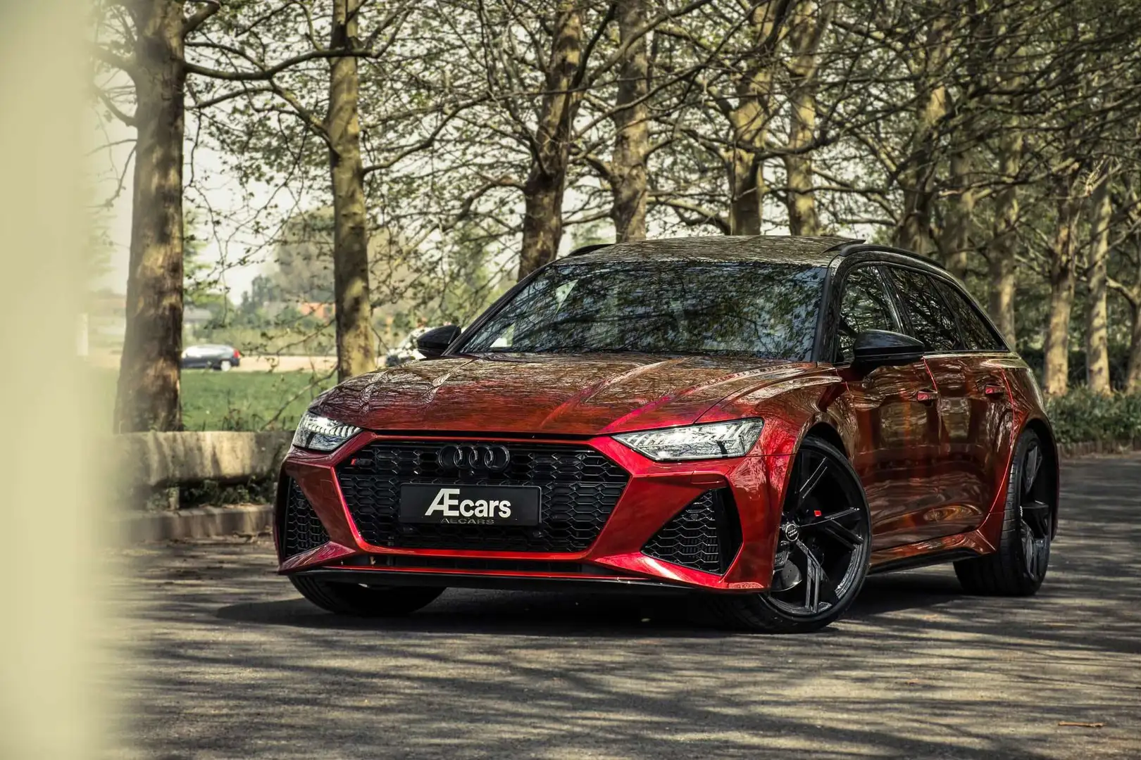 Audi RS6 *** QUATTRO / BELGIAN CAR / 1 OWNER / BI-COLOR *** Rouge - 1