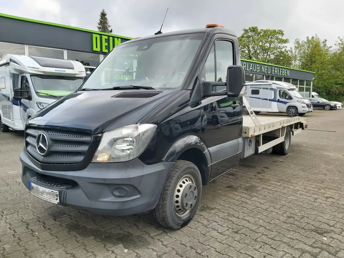 Mercedes-Benz Sprinter 519 Abschleppwagen *Automatik Noir - 1