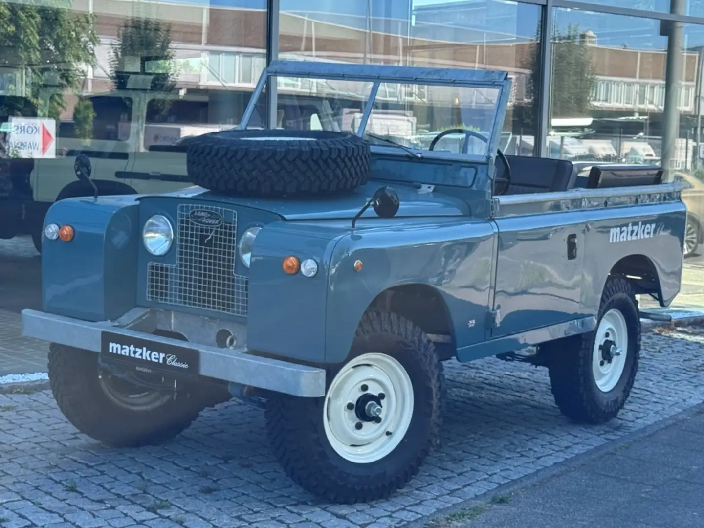 Land Rover Series a 88 2.2 Benzin Soft Top Blauw - 2