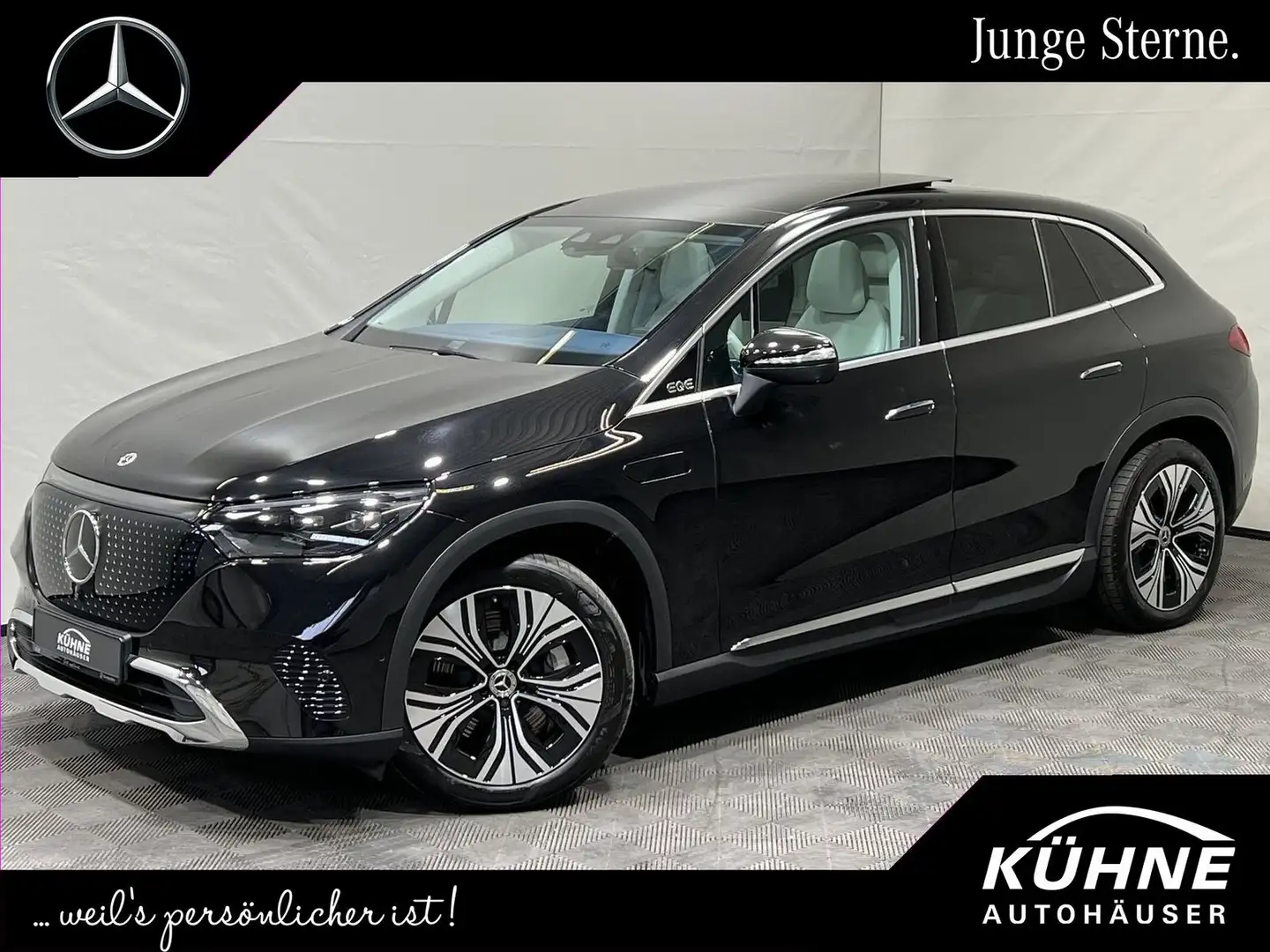 Mercedes-Benz EQE SUV EQE 300 Electric Art Premium 20"+AHK+10°HA+22KW Schwarz - 1
