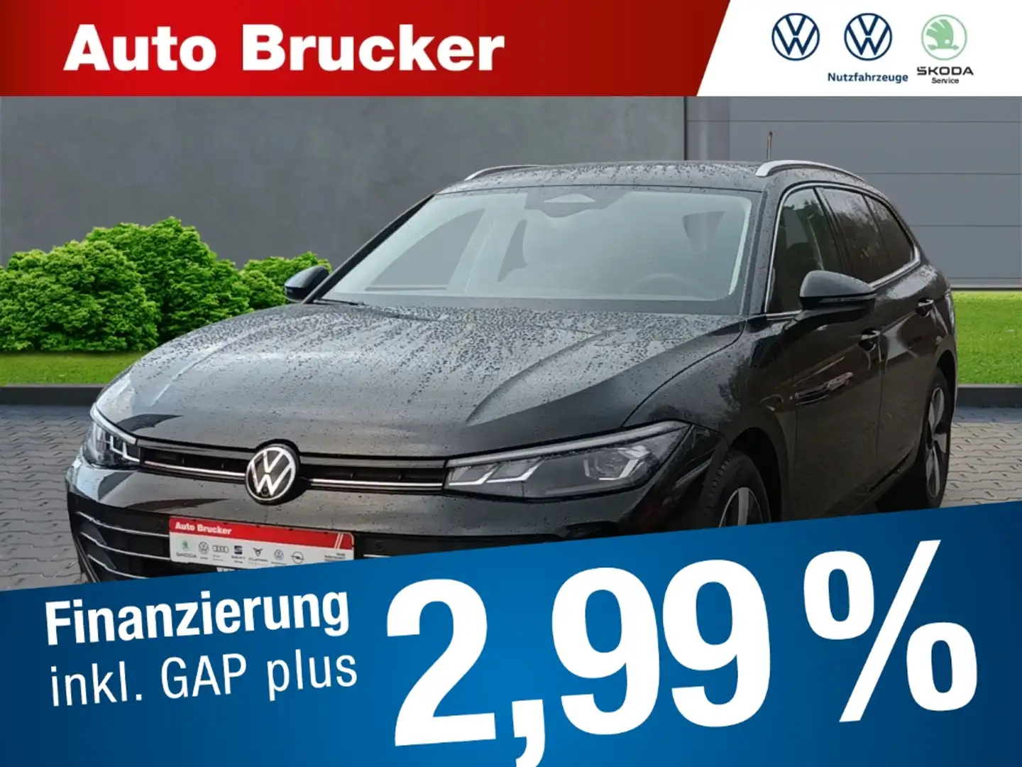 Volkswagen Passat Variant 1.5 eTSI Mildhybrid+Anhängerkupplung+Rückfahrkamer Schwarz - 1