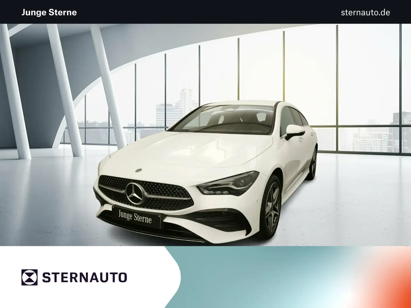 Mercedes-Benz CLA 250 e SB AMG Line Advanced Plus RüCam Totwinke Weiß - 1