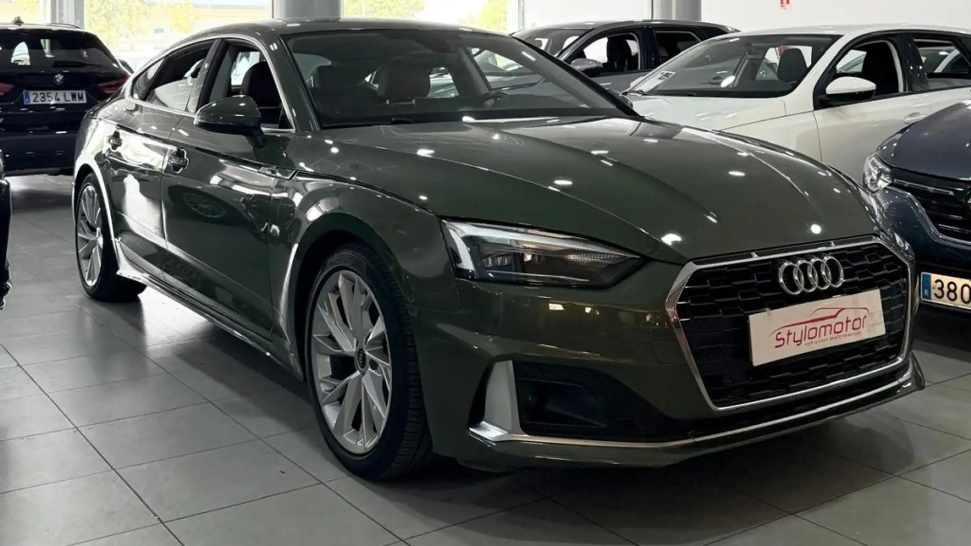 Audi A5 Deportivo Automático de 5 Puertas Vert - 1