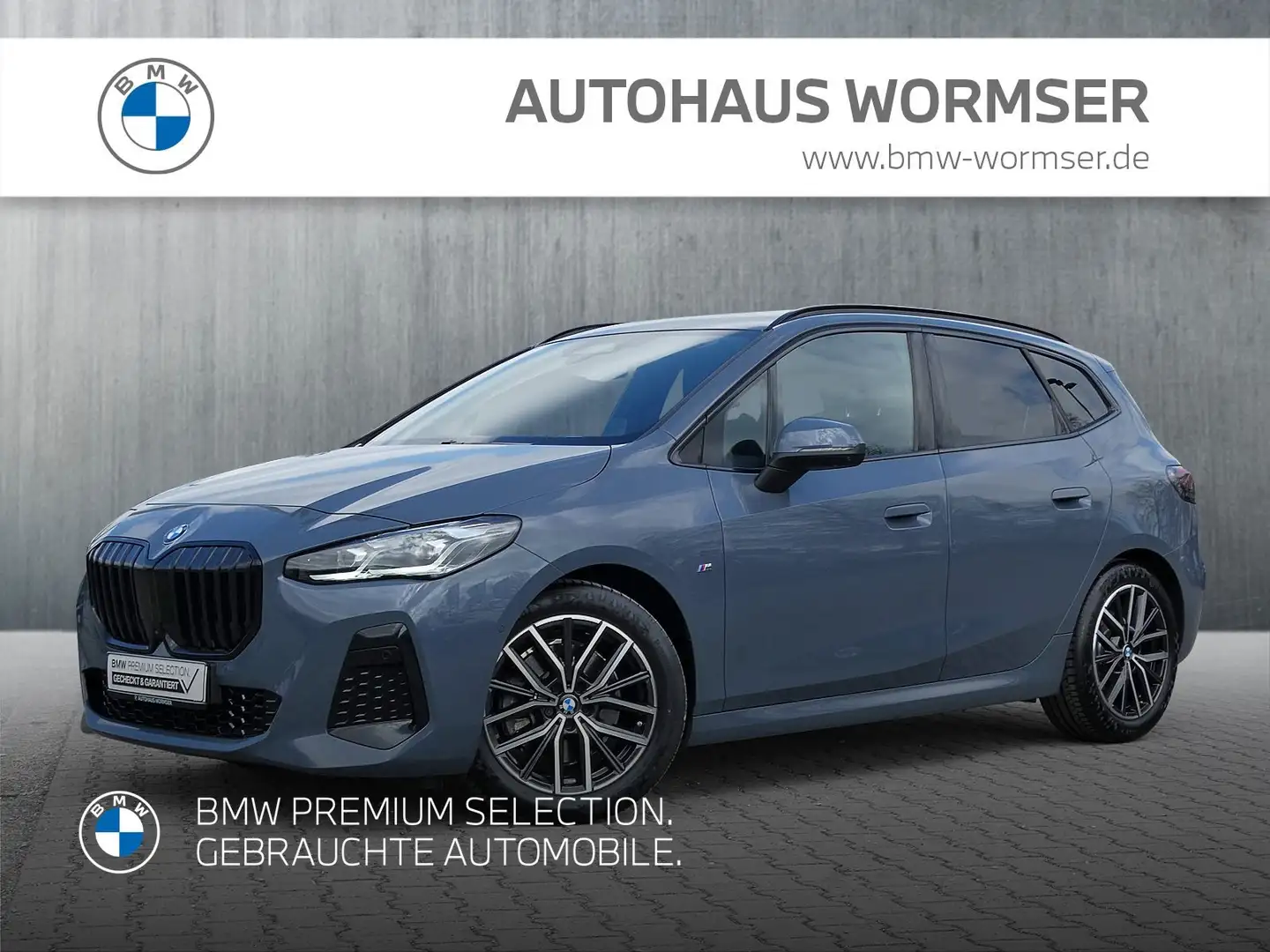 BMW 223 d xDrive Active Tourer M Sportpaket Head-Up Grijs - 1