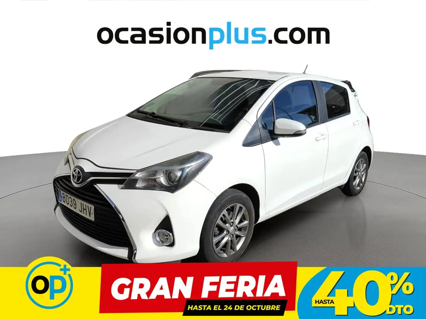 Toyota Yaris 1.3 Active Blanco - 1
