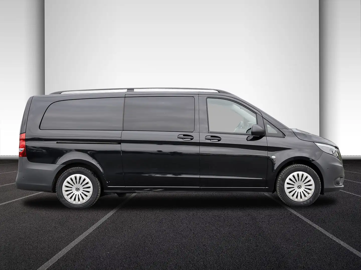 Mercedes-Benz Vito 116TourerPro ,Extralang,2xKlima,Kamera,AHK Schwarz - 2