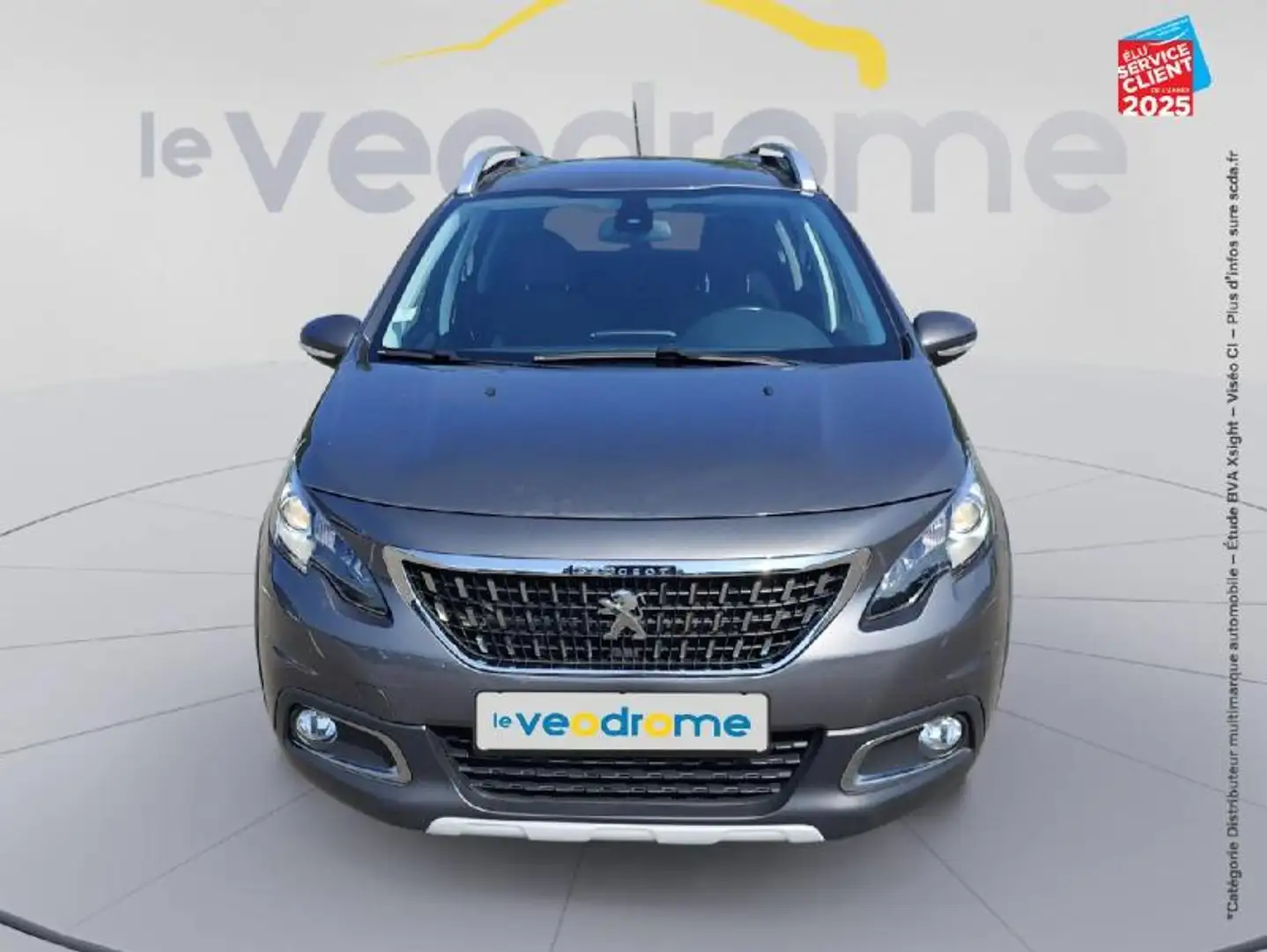 Peugeot 2008 1.2 PureTech 110ch Allure S/S Camera GPS Grijs - 2